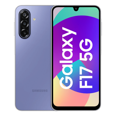 SAMSUNG Galaxy F17 5G (6GB RAM, 128GB, Violet
                  Pop)