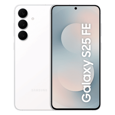 SAMSUNG Galaxy S25 FE 5G (8GB RAM, 256GB, White)