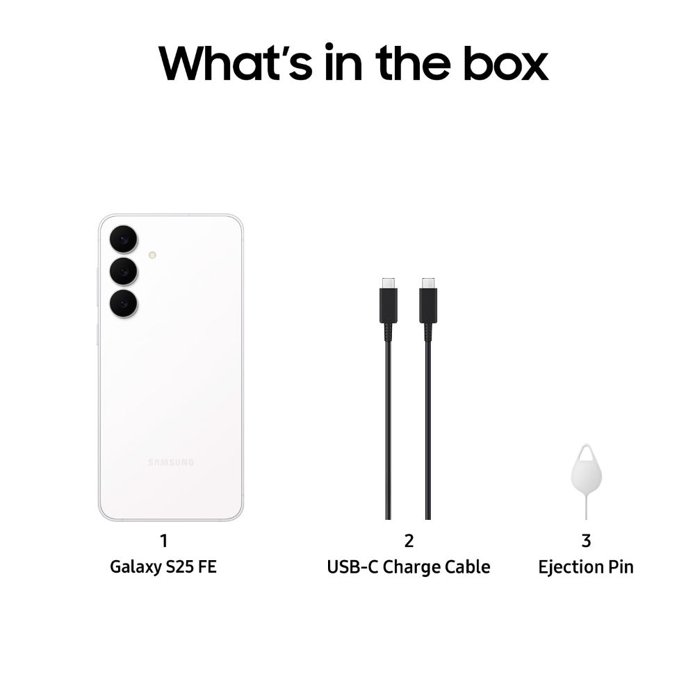 SAMSUNG Galaxy S25 FE 5G (8GB RAM, 512GB, White)_10