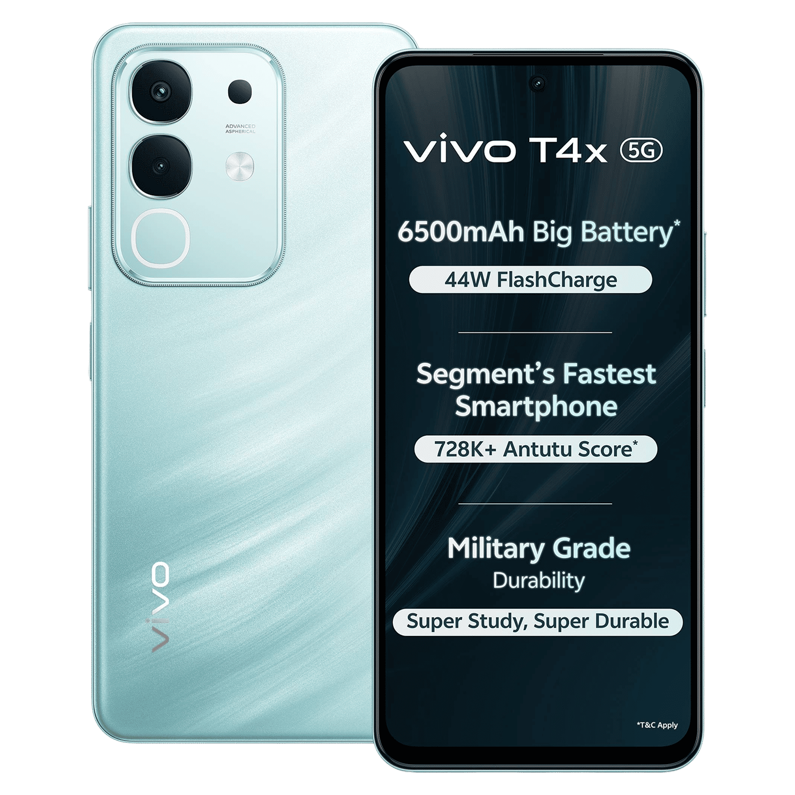 vivo T4x 5G (8GB RAM, 256GB, Glacial Teal)_1