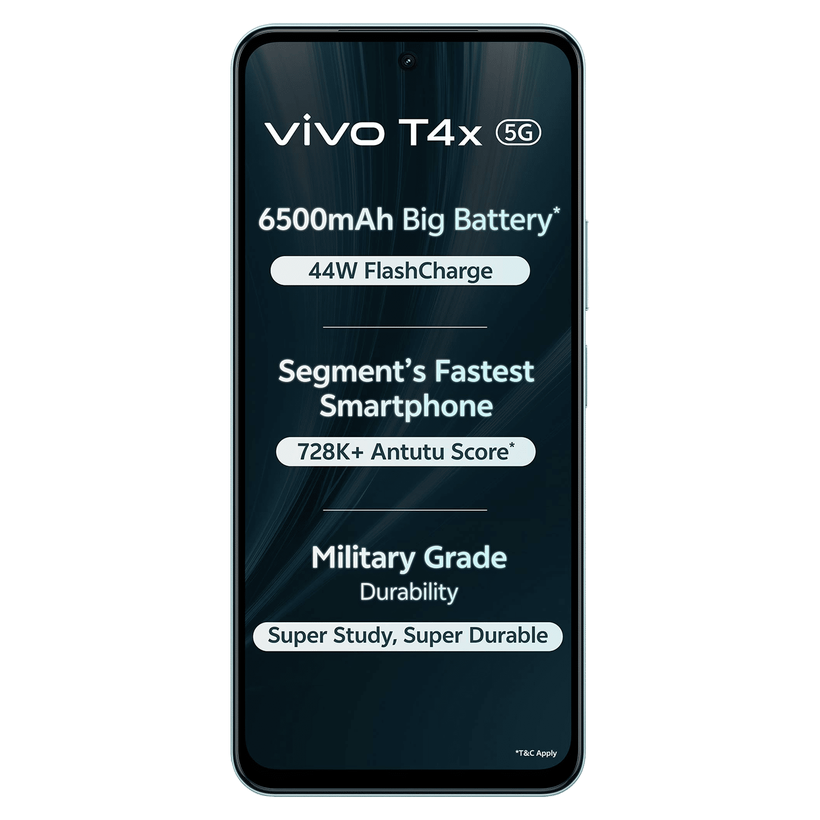 vivo T4x 5G (8GB RAM, 256GB, Glacial Teal)_7