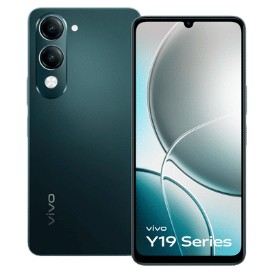 vivo Y19s 5G (4GB RAM, 128GB, Majestic Green) | With Charger
