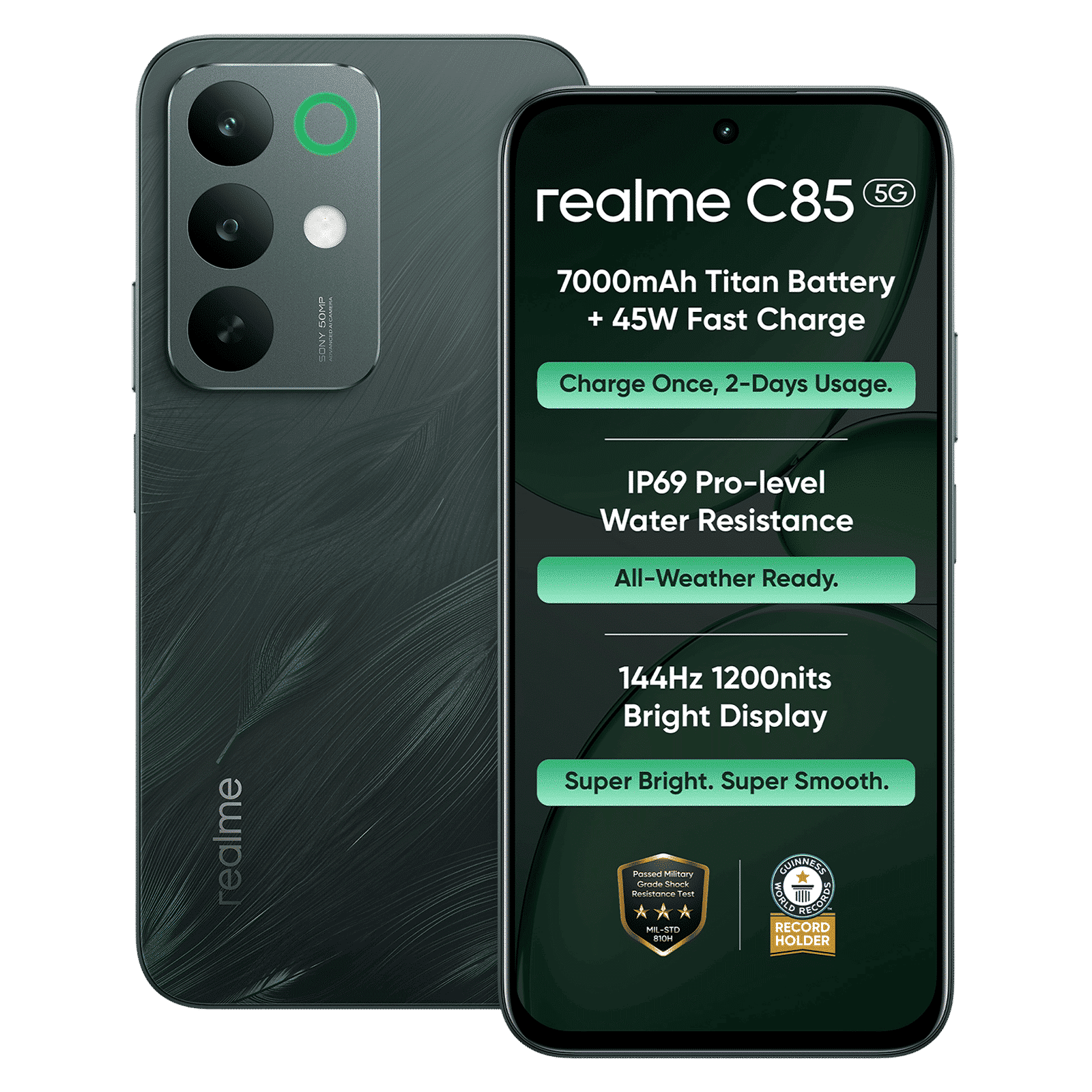 realme C85 5G (4GB RAM, 128GB, Green) realme C85 5G (4GB RAM, 128GB, Green)_1