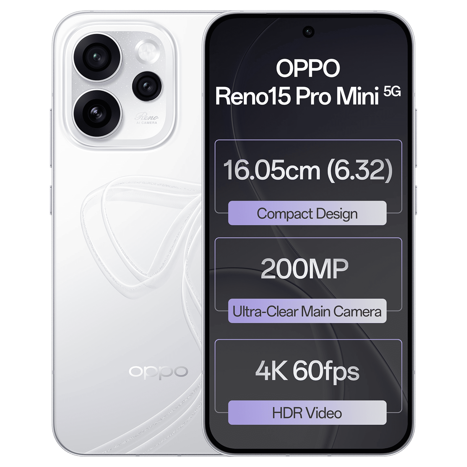 oppo Reno15 Pro Mini 5G (12GB RAM, 512GB, Glacier White)_1