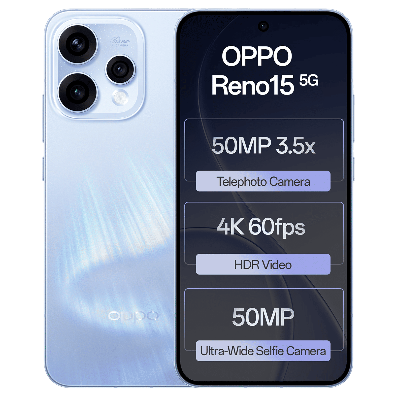 oppo Reno15 5G (12GB RAM, 256GB, Aurora Blue)_1