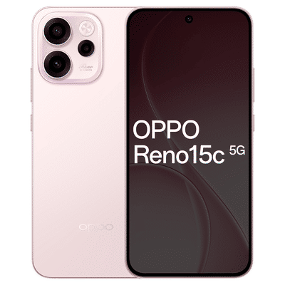 oppo Reno15c 5G (12GB RAM, 256GB, Afterglow
                  Pink)