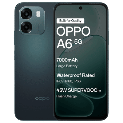 oppo A6 5G (6GB RAM, 256GB, Sapphire Blue)