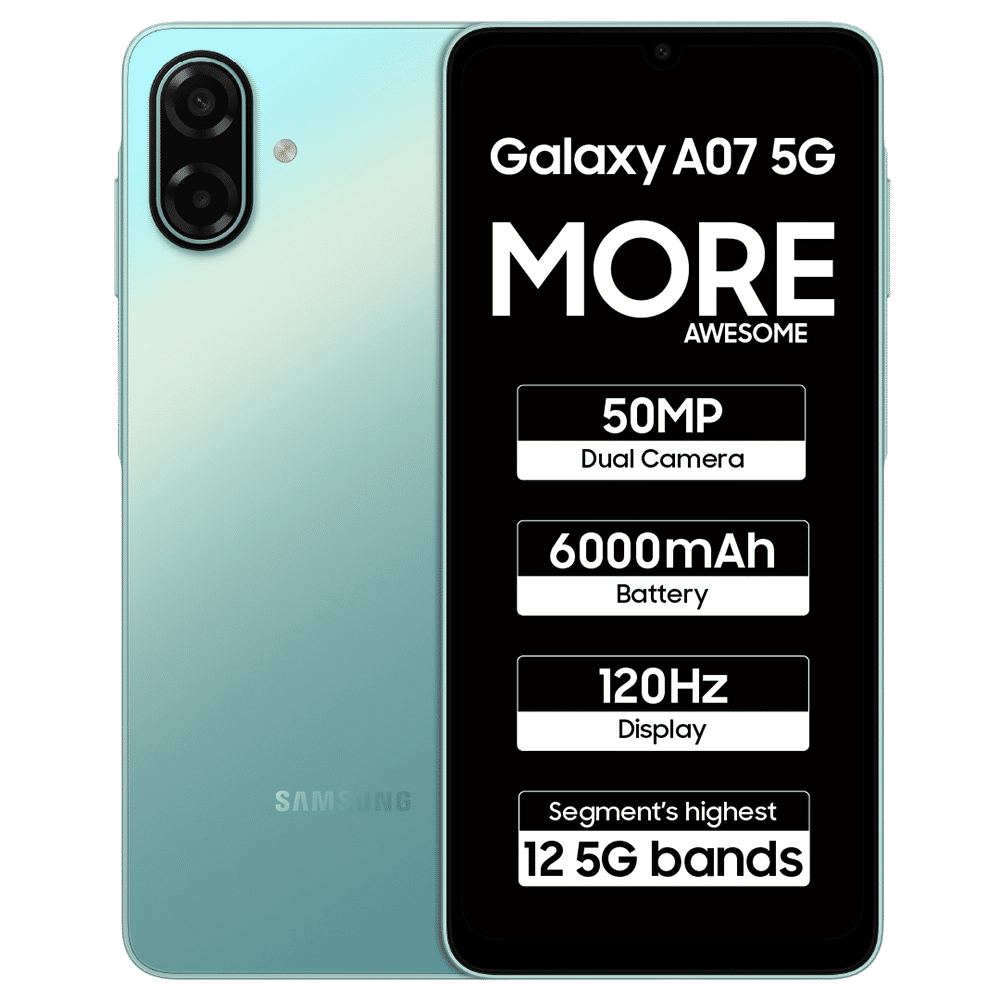 SAMSUNG Galaxy A07 5G (6GB RAM, 128GB, Light Green)_1