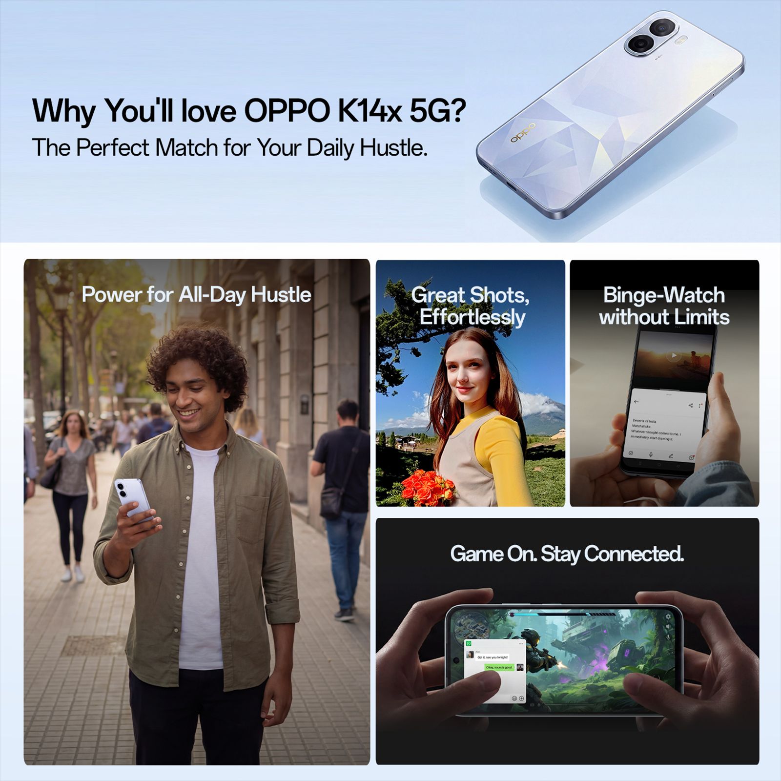 oppo K14x 5G (4GB RAM, 128GB, Prism Violet)_10