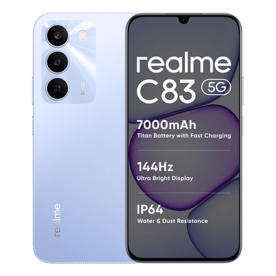 Realme C83 5G (4GB RAM, 64GB, Blooming Purple)