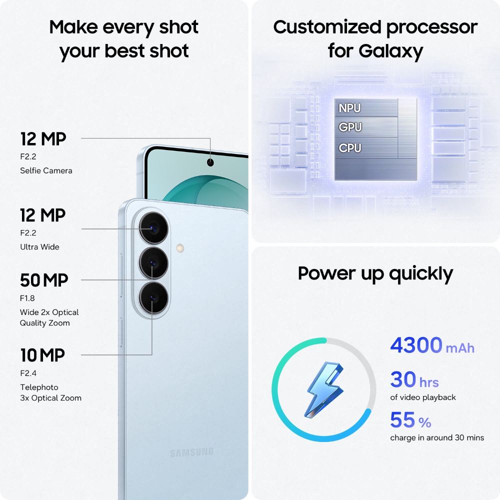 SAMSUNG Galaxy S26 5G (12GB RAM, 512GB, White)_14