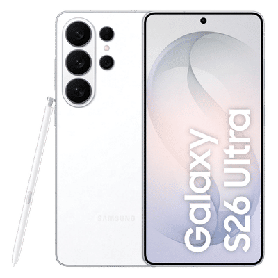 SAMSUNG Galaxy S26 Ultra 5G (12GB RAM, 512GB,
                  White)