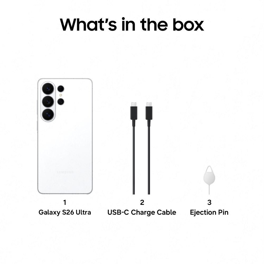 SAMSUNG Galaxy S26 Ultra 5G (12GB RAM, 512GB, White)_6