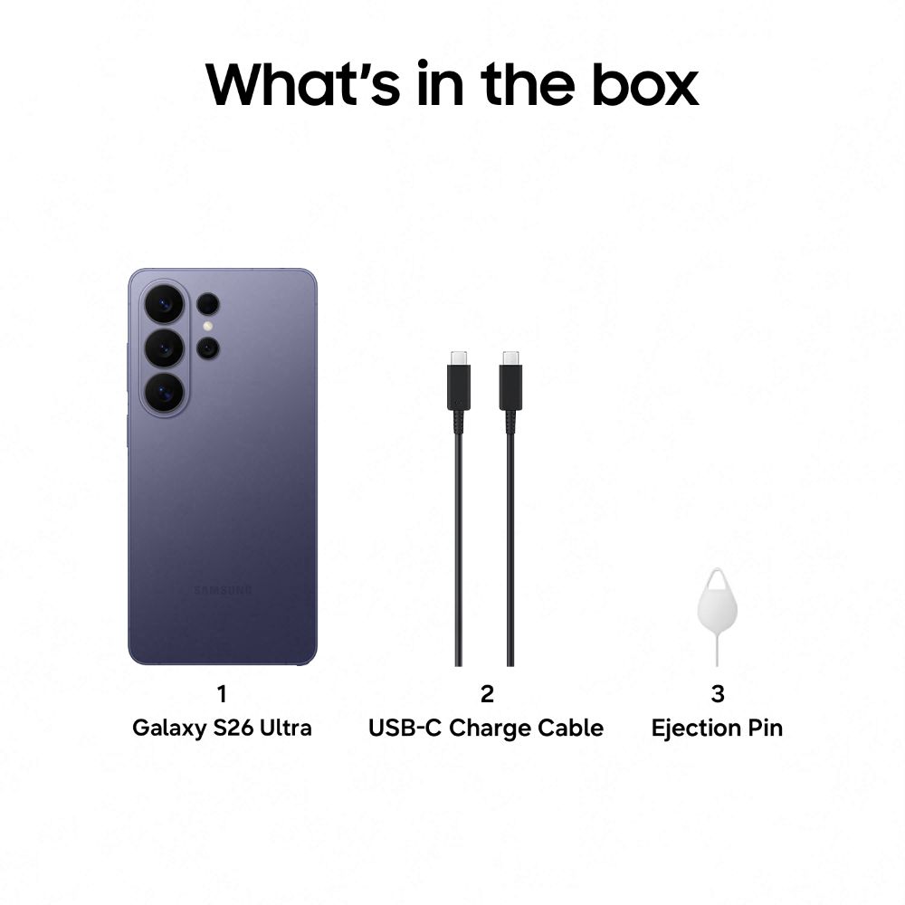 SAMSUNG Galaxy S26 Ultra 5G (16GB RAM, 1TB, Cobalt Violet)_6
