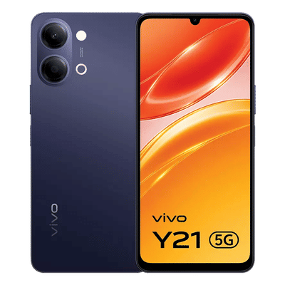 vivo Y21 5G (8GB RAM, 128GB, Midnight Blue)