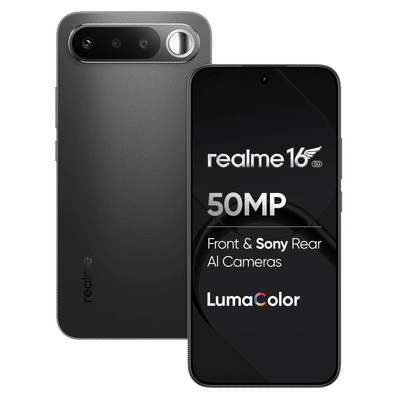 realme 16 5G (8GB RAM, 128GB, Air Black)