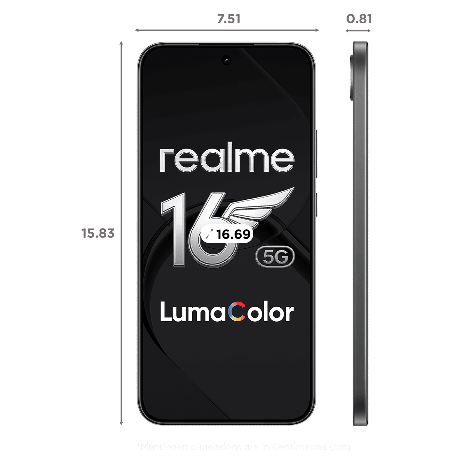 realme 16 5G (8GB RAM, 128GB, Air Black) realme 16 5G (8GB RAM, 128GB, Air Black)_2