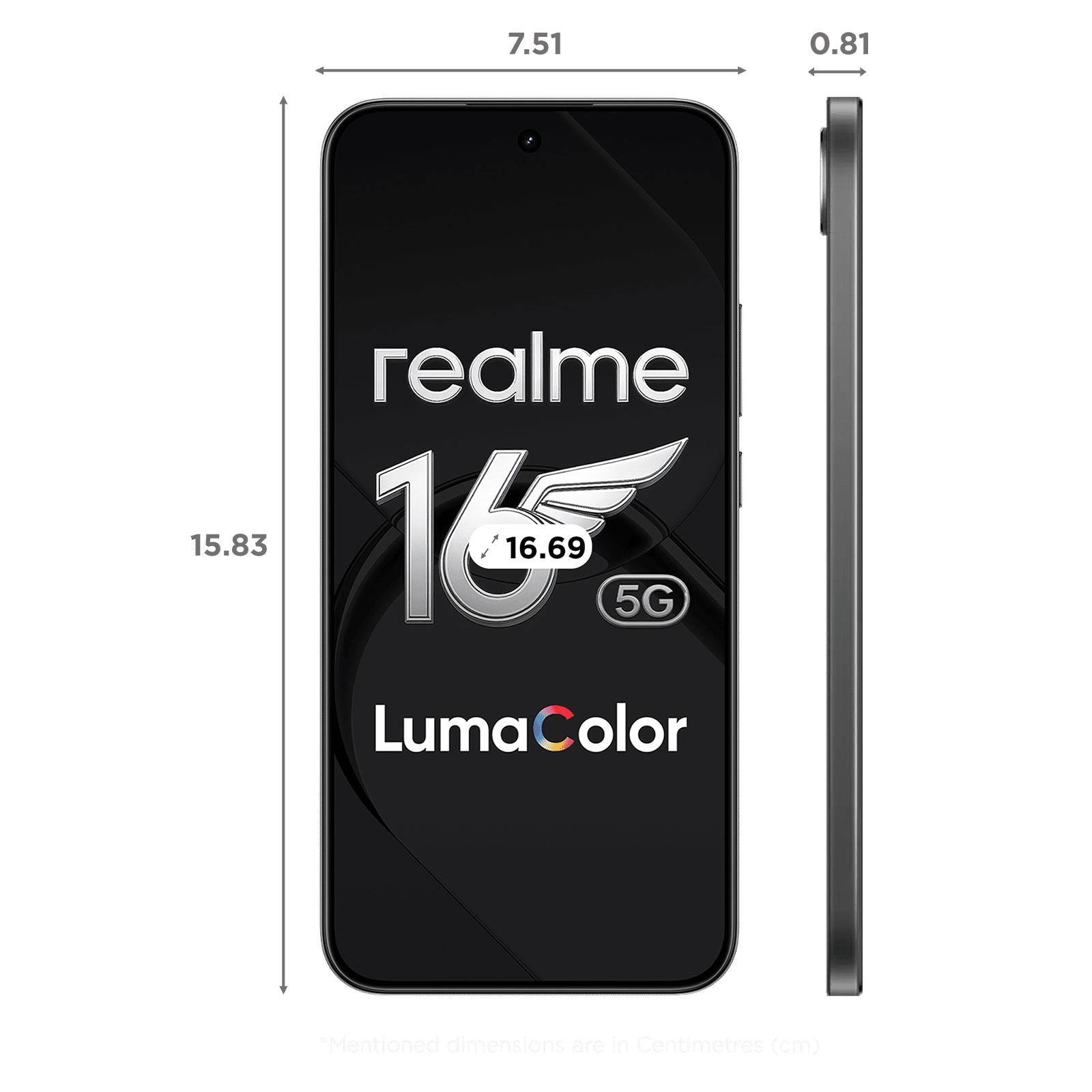 realme 16 5G (8GB RAM, 256GB, Air Black)_2