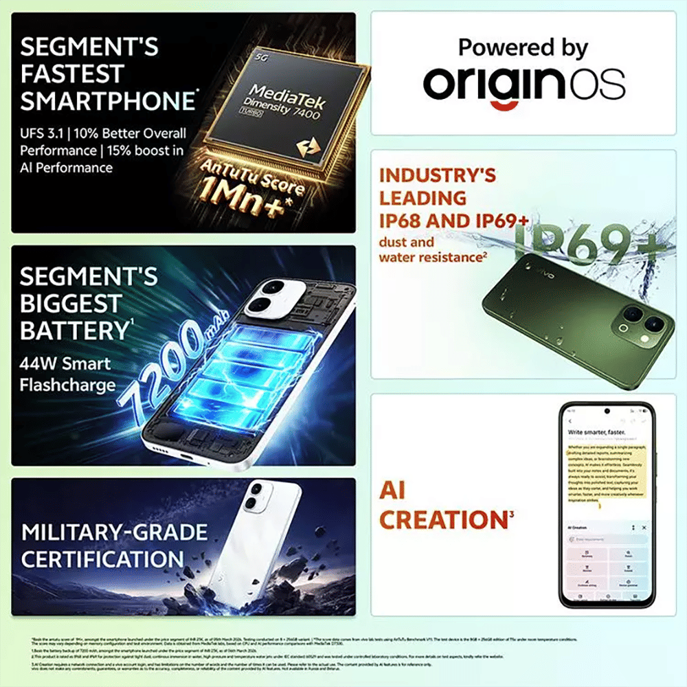 vivo T5X 5G (6GB RAM, 128GB, Cyber Green) vivo T5X 5G (6GB RAM, 128GB, Cyber Green)_14