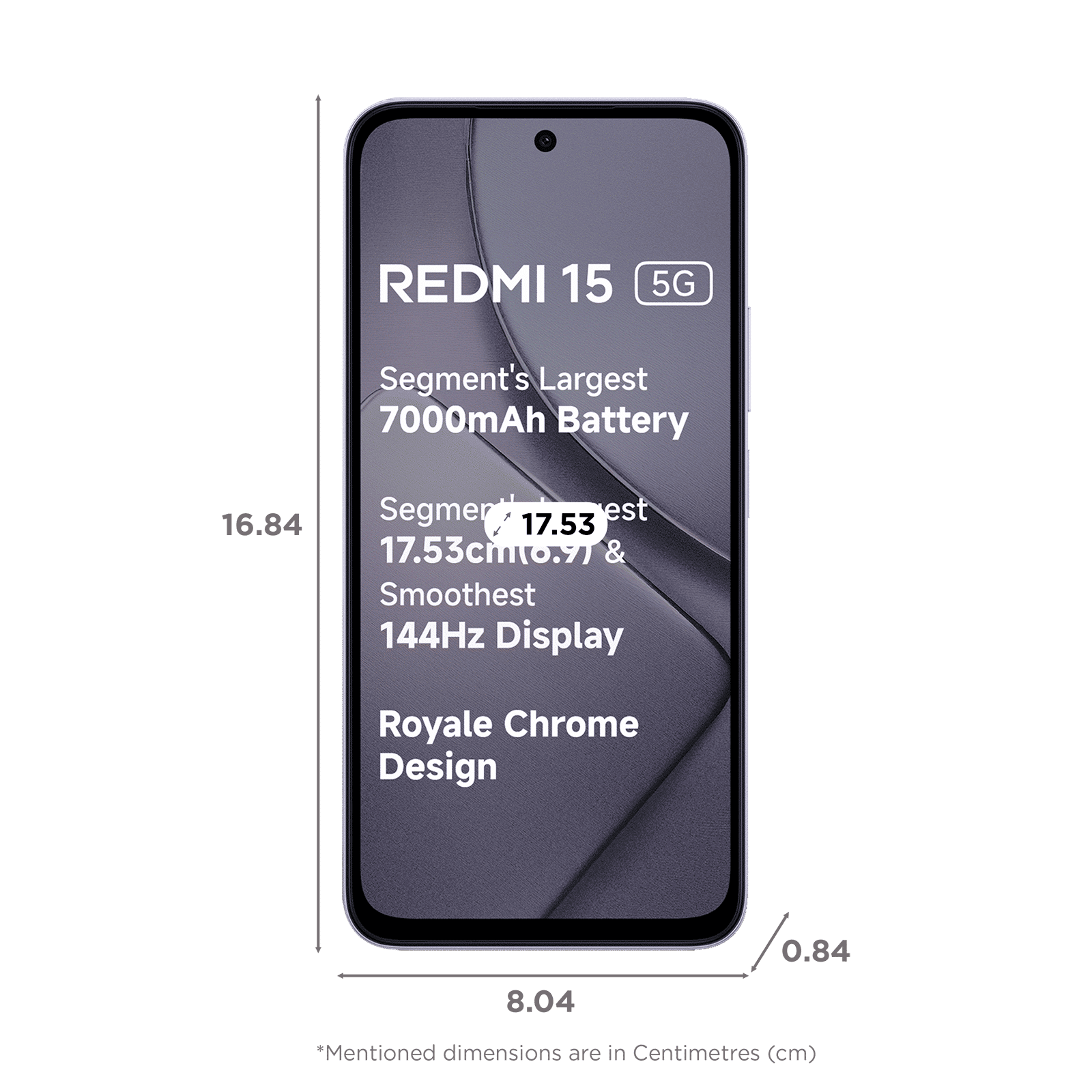 Redmi 15 5G (8GB RAM, 256GB, Sandy Purple) Redmi 15 5G (8GB RAM, 256GB, Sandy Purple)_2