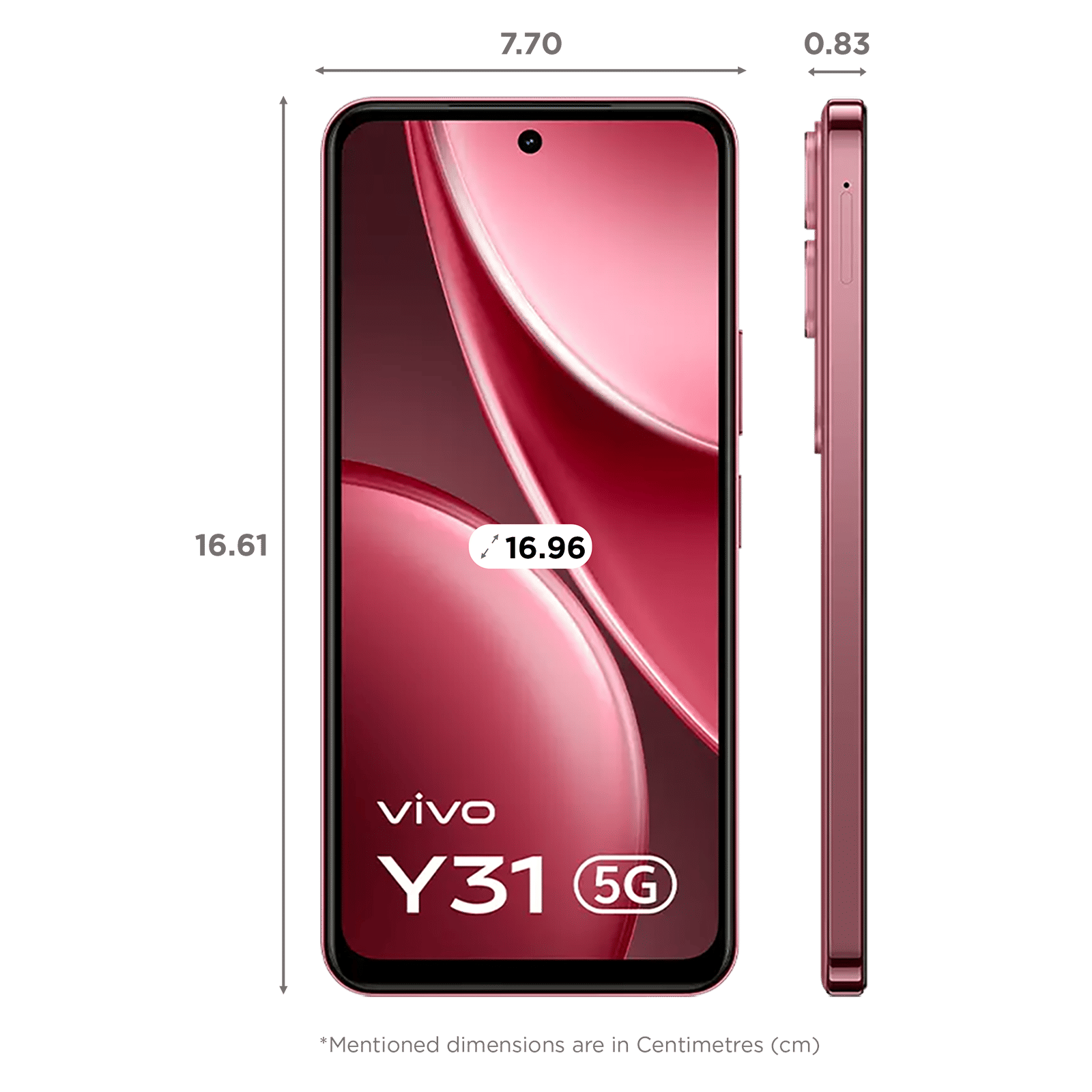 vivo Y31 5G (6GB RAM, 256GB, Rose Red) vivo Y31 5G (6GB RAM, 256GB, Rose Red)_2