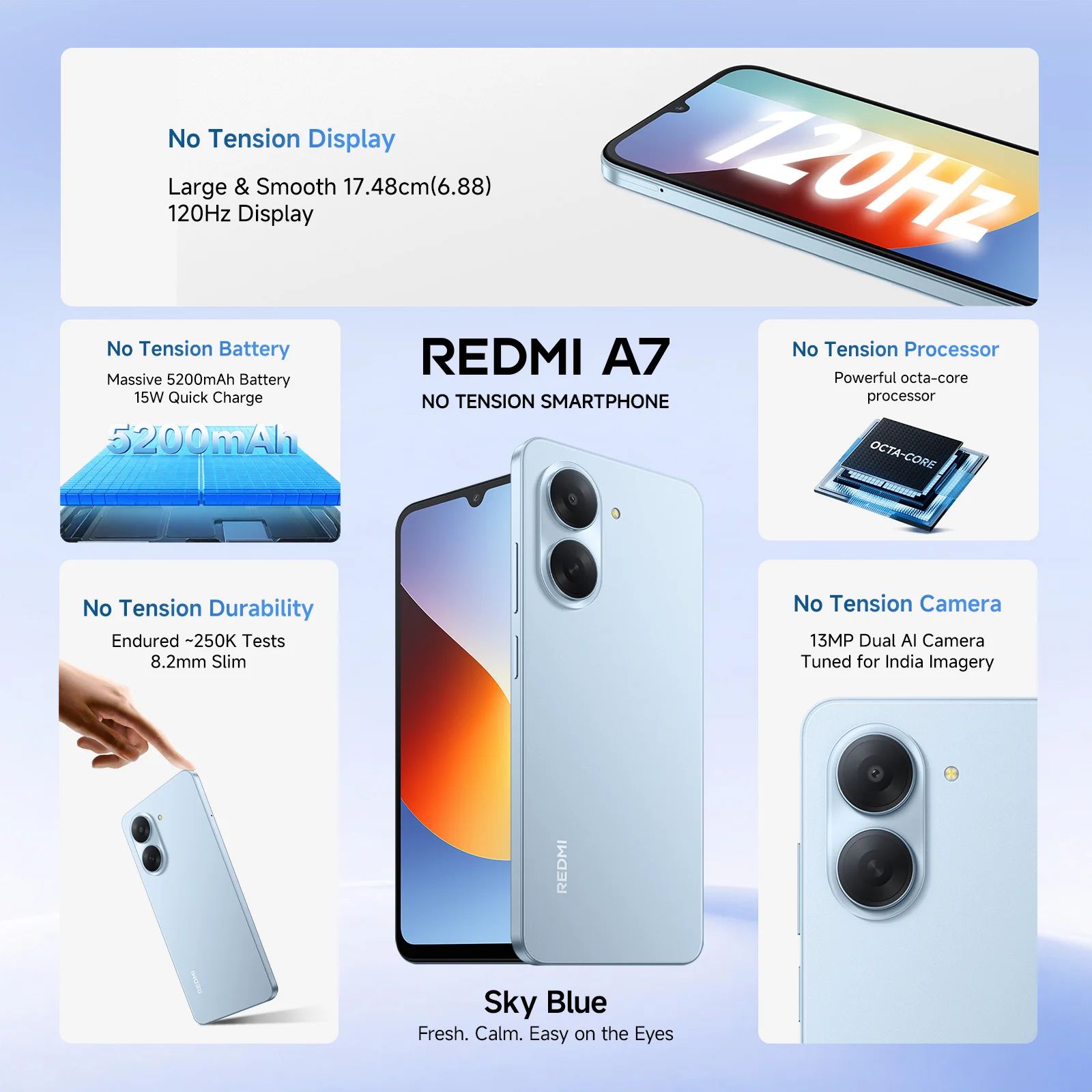 Redmi A7 (3GB RAM, 64GB, Sky Blue)_6
