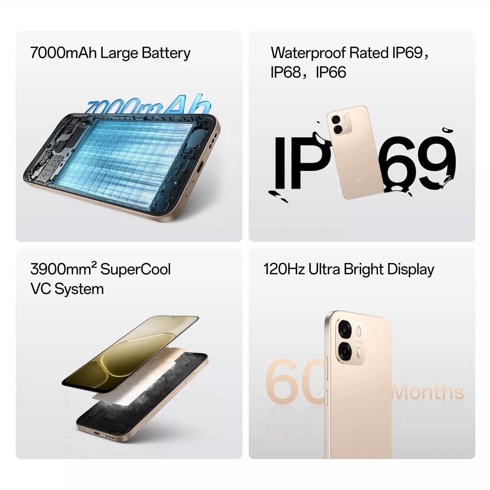 oppo A6 Pro 5G (8GB RAM, 256GB, Cappuccino Brown)_9