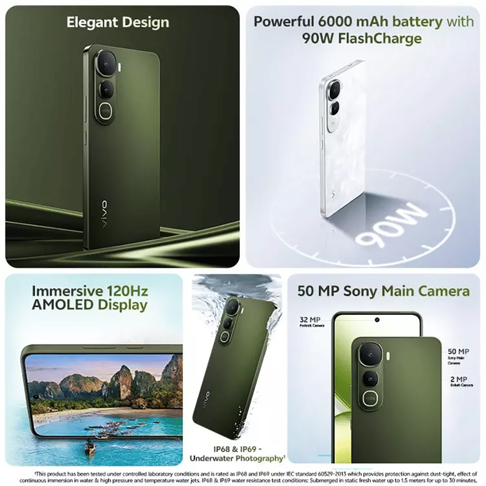 vivo Y400 5G (8GB RAM, 128GB, Olive Green) vivo Y400 5G (8GB RAM, 128GB, Olive Green)_14