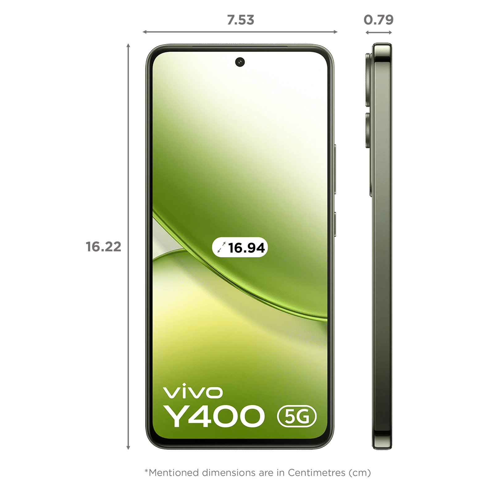 vivo Y400 5G (8GB RAM, 128GB, Olive Green) vivo Y400 5G (8GB RAM, 128GB, Olive Green)_2