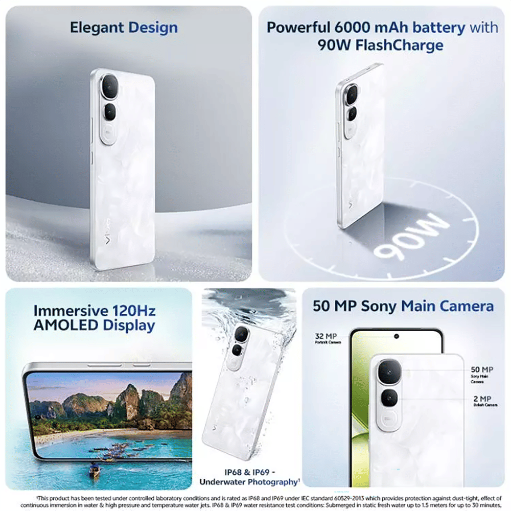 vivo Y400 5G (8GB RAM, 256GB, Glam White) vivo Y400 5G (8GB RAM, 256GB, Glam White)_11