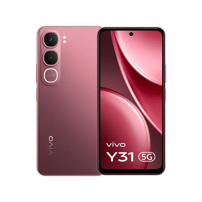 vivo Y31 5G (6GB RAM, 128GB, Rose Red)