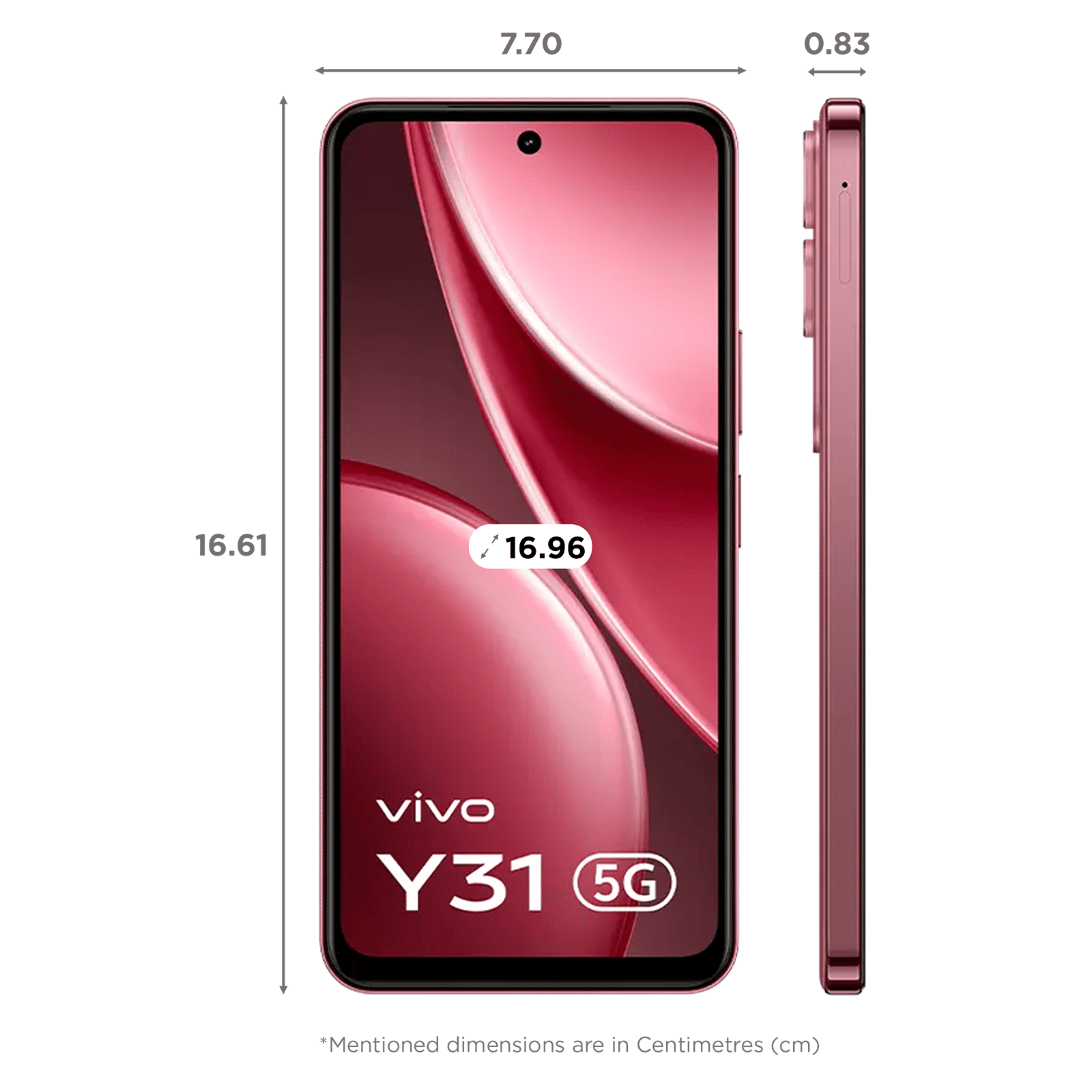 vivo Y31 5G (6GB RAM, 128GB, Rose Red) vivo Y31 5G (6GB RAM, 128GB, Rose Red)_2