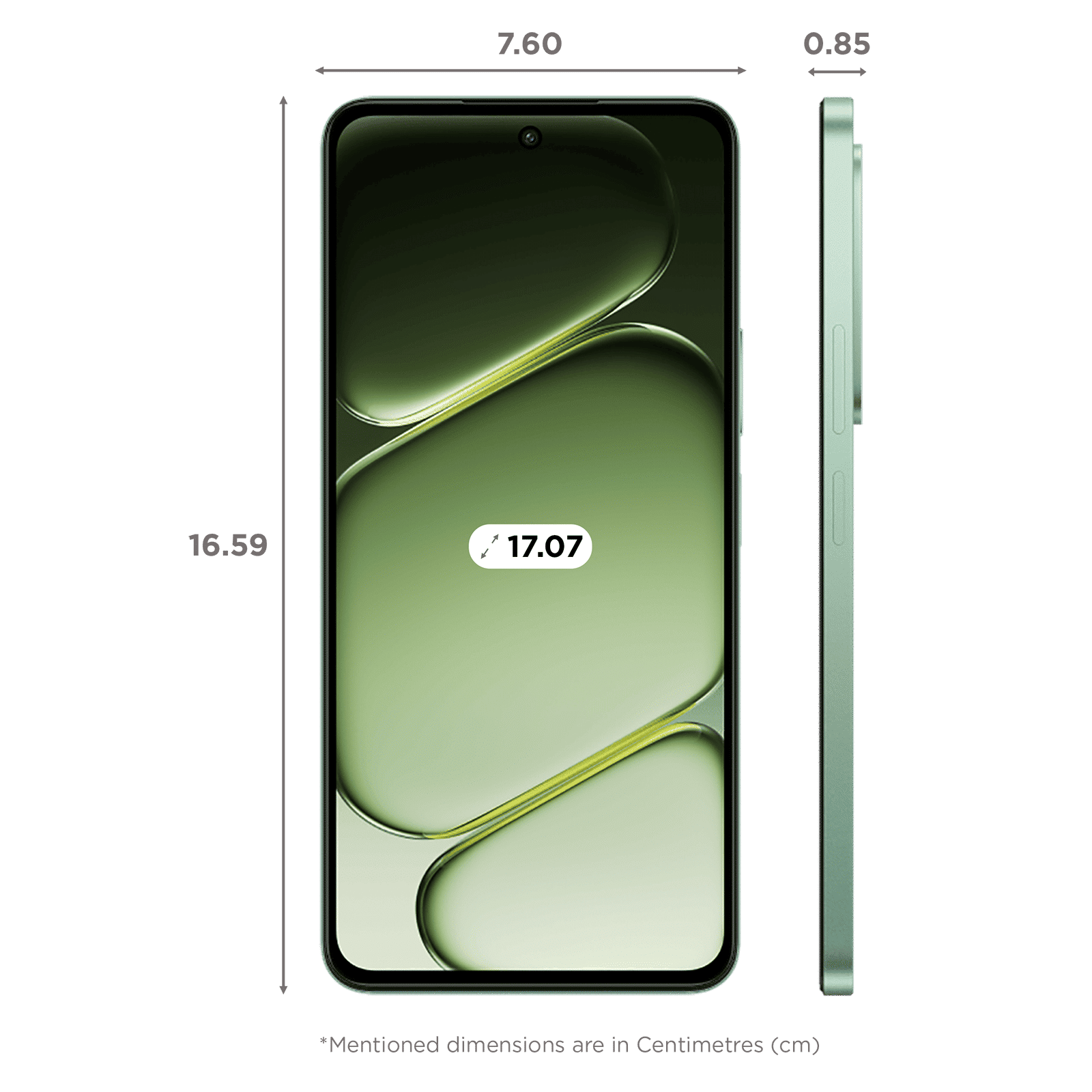 OnePlus Nord CE6 Lite 5G (8GB RAM, 128GB, Vivid Mint)_2