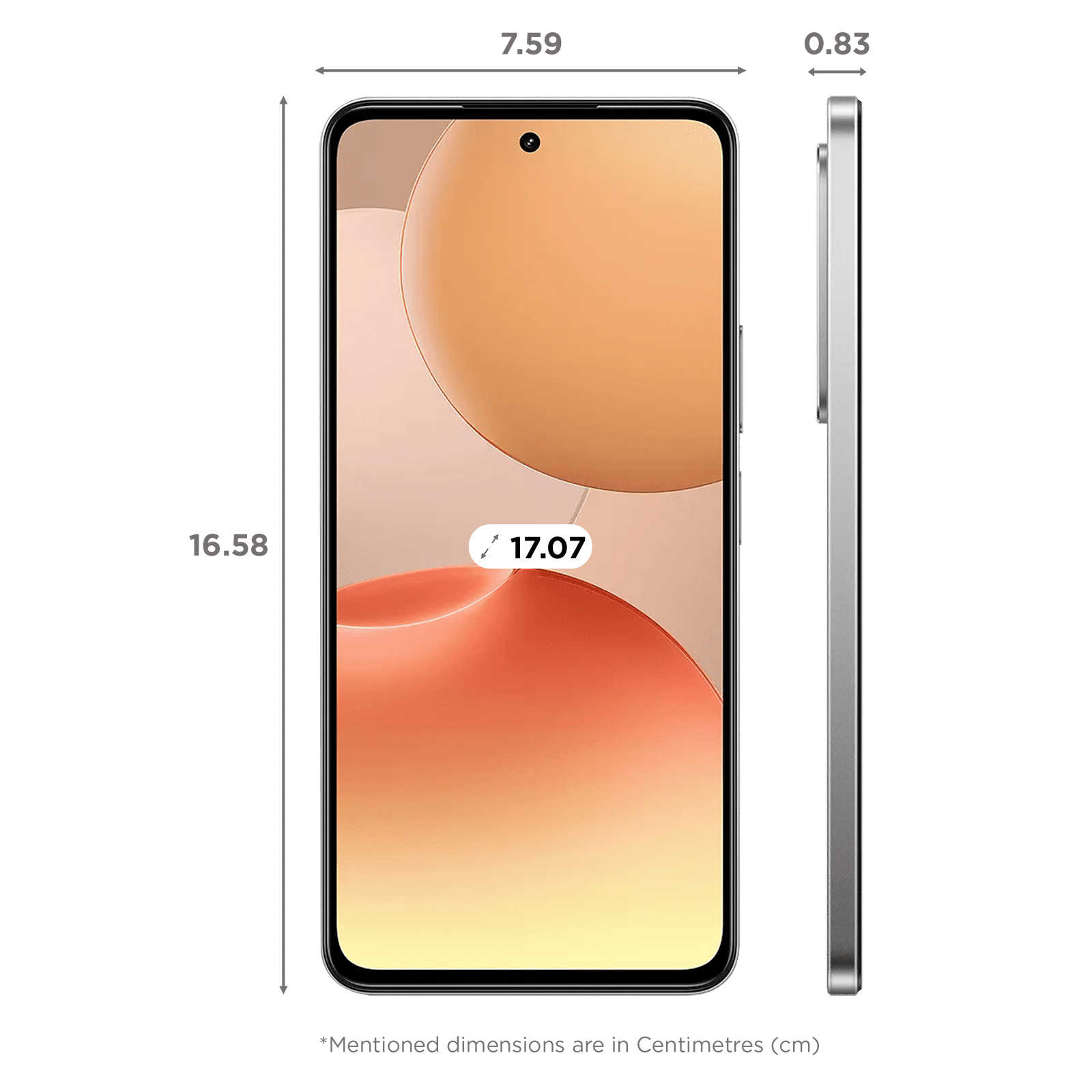 Realme P4x 5G (6GB RAM, 128GB, Matte Sliver) Realme P4x 5G (6GB RAM, 128GB, Matte Sliver)_2