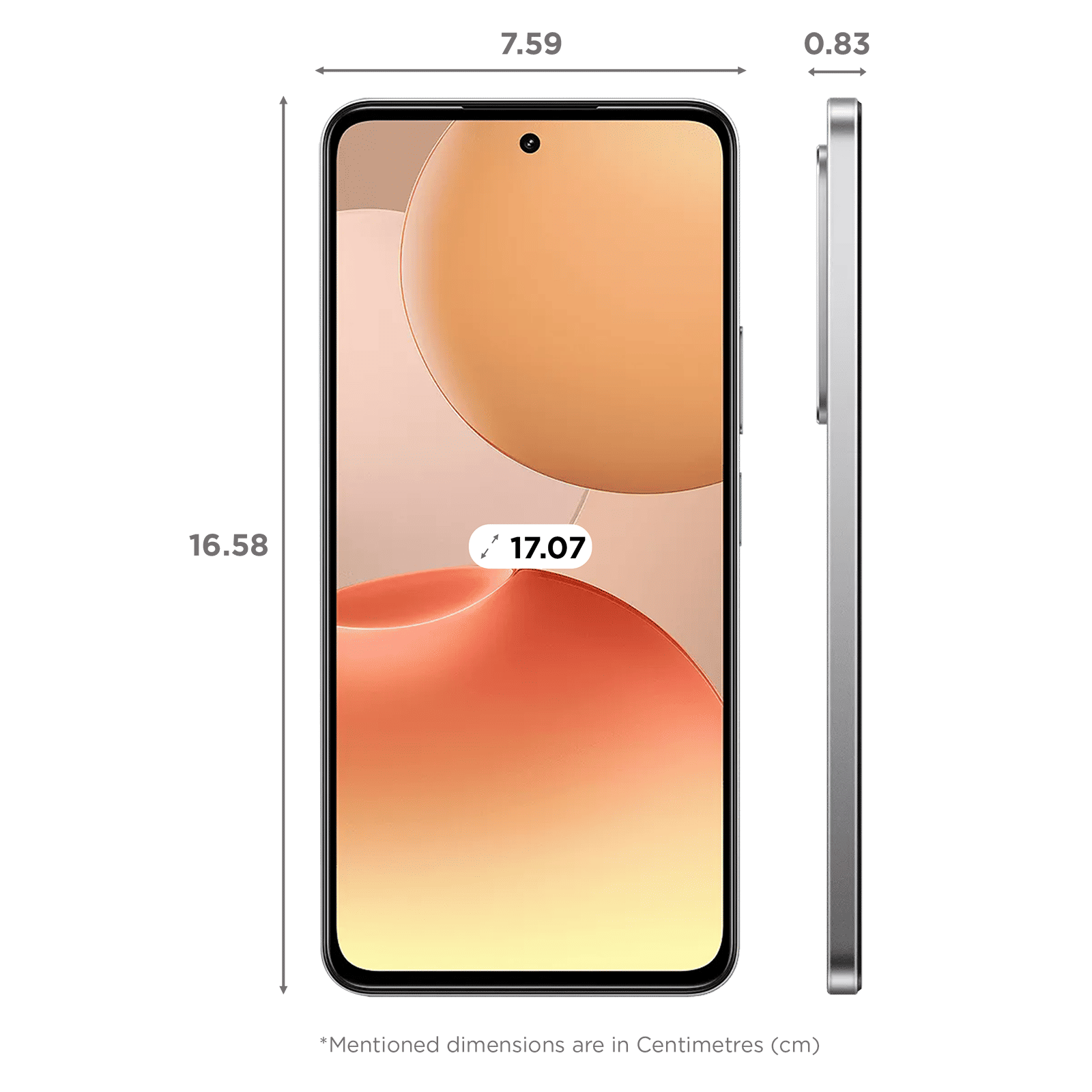 Realme P4x 5G (8GB RAM, 128GB, Matte Sliver) Realme P4x 5G (8GB RAM, 128GB, Matte Sliver)_2