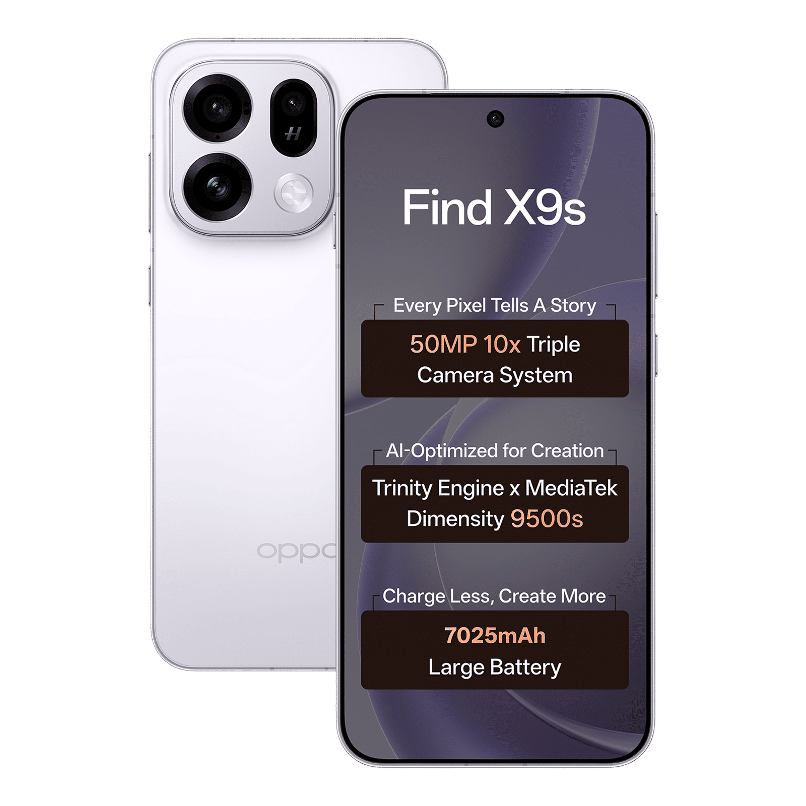 Oppo Find X9s 5G (12GB RAM, 256GB, Lavender Sky) Oppo Find X9s 5G (12GB RAM, 256GB, Lavender Sky)_1