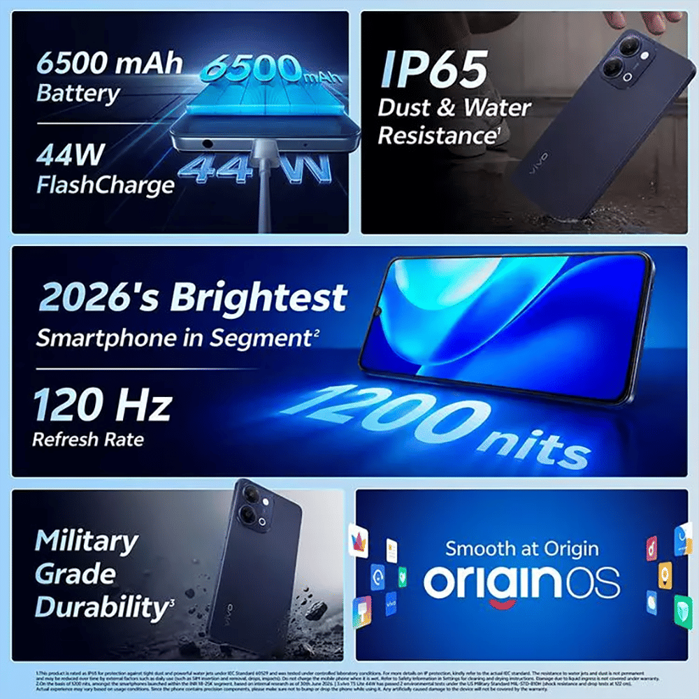 vivo T5 Lite 5G (4GB RAM, 128GB, Twilight Shadow) vivo T5 Lite 5G (4GB RAM, 128GB, Twilight Shadow)_10