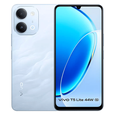 vivo T5 Lite 5G (4GB RAM, 128GB, Wave Blue)