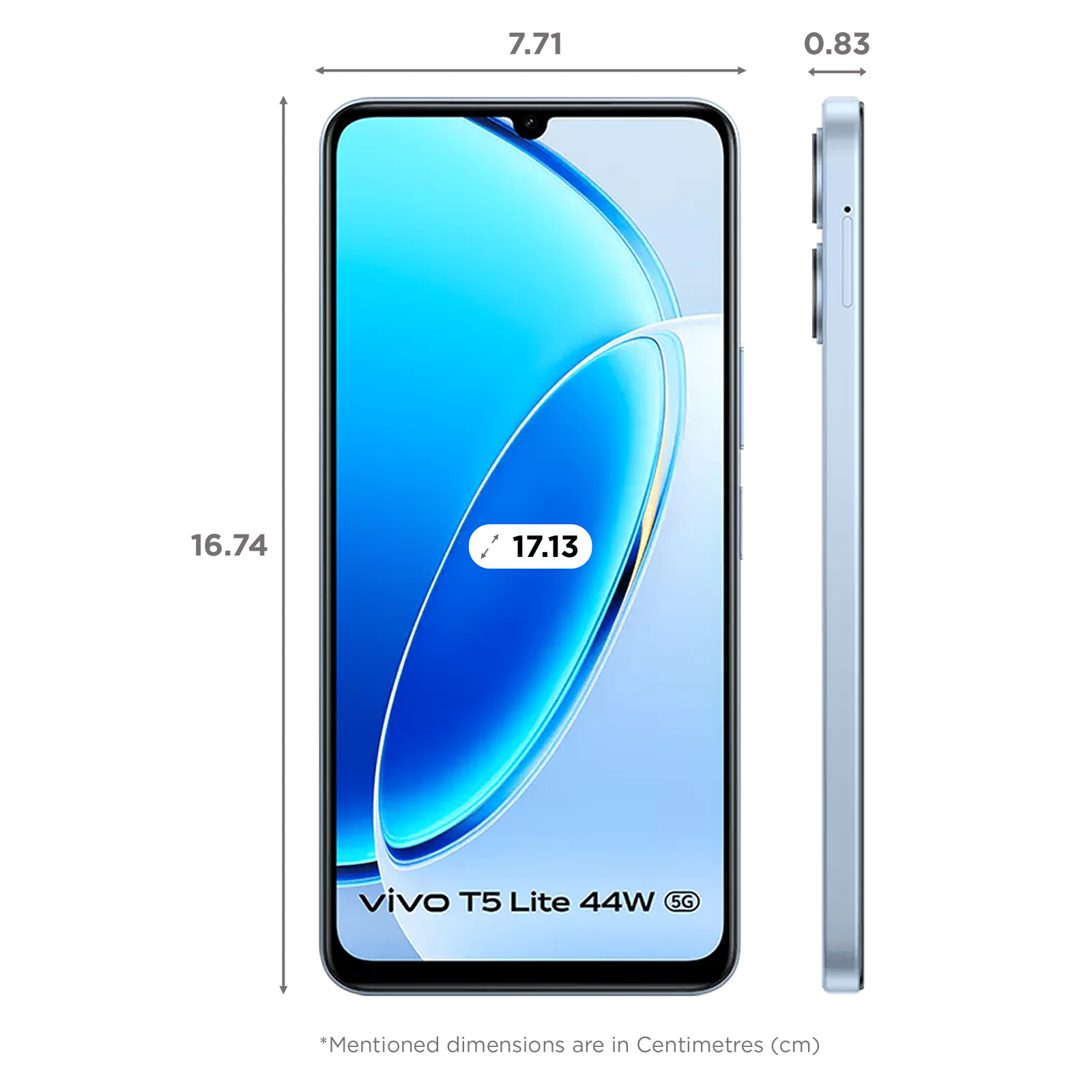 vivo T5 Lite 5G (4GB RAM, 128GB, Wave Blue) vivo T5 Lite 5G (4GB RAM, 128GB, Wave Blue)_2