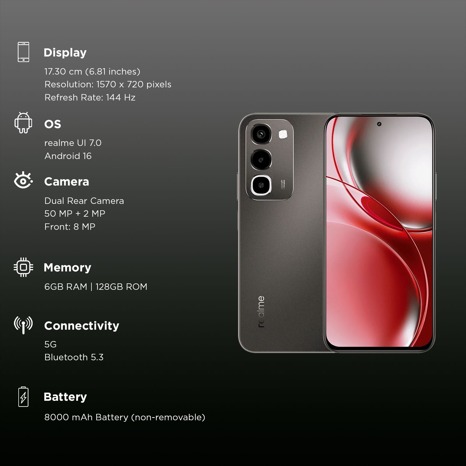 realme P4R 5G (6GB RAM, 128GB, Titanium Glare) realme P4R 5G (6GB RAM, 128GB, Titanium Glare)_3