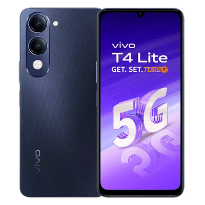 vivo T4 Lite 5G (4GB RAM, 64GB, Prism Blue)