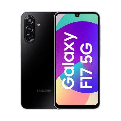 Samsung Galaxy F17 5G (4GBRAM, 128GB, Neo Black)