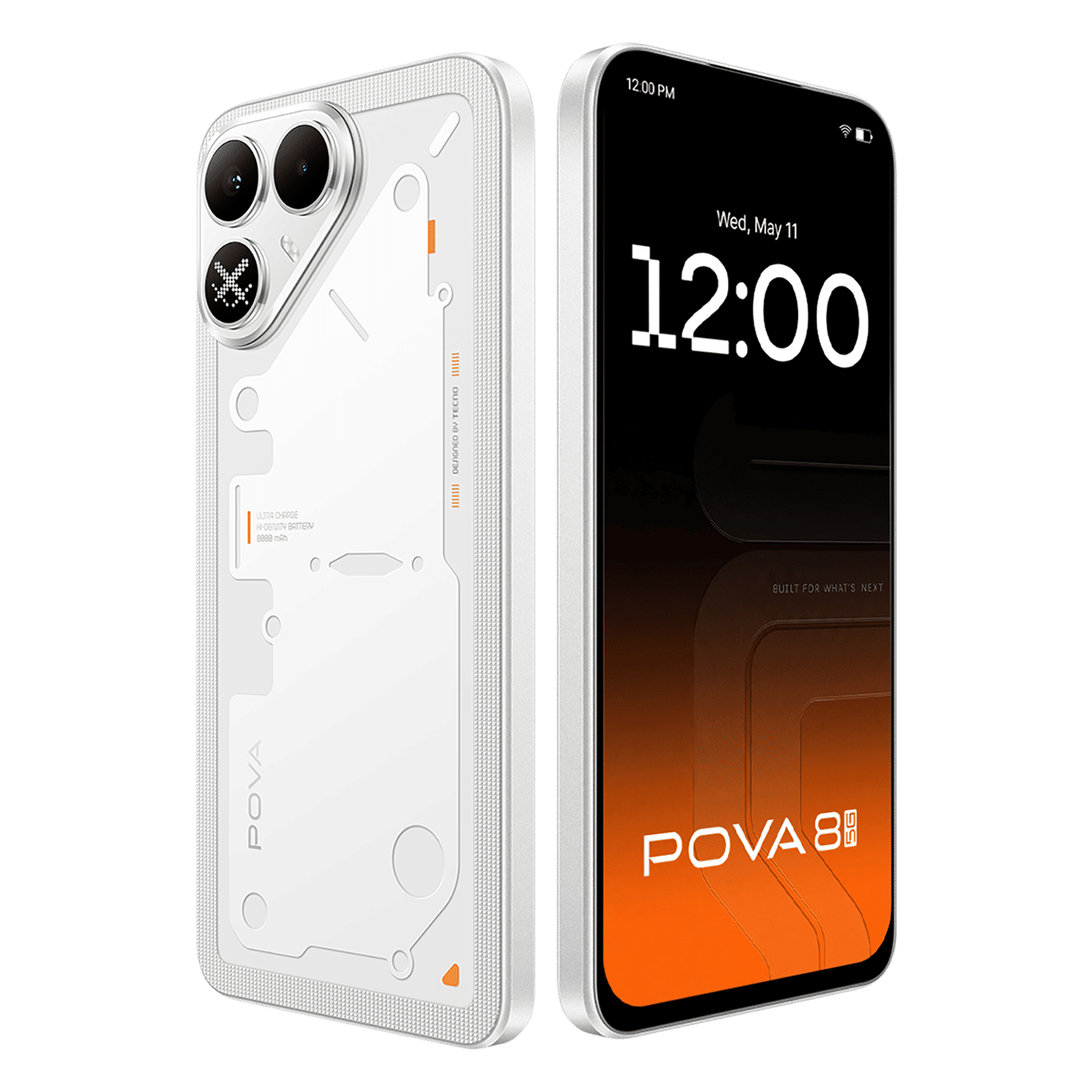 TECNO POVA 8 5G (8GB RAM, 128GB, 16 Bit White)_5