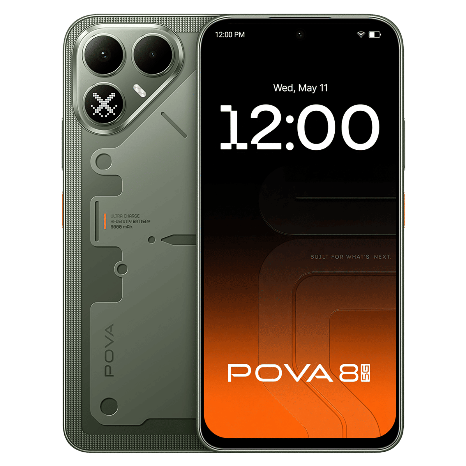 TECNO POVA 8 5G (6GB RAM, 128GB, Terminal Green)_1