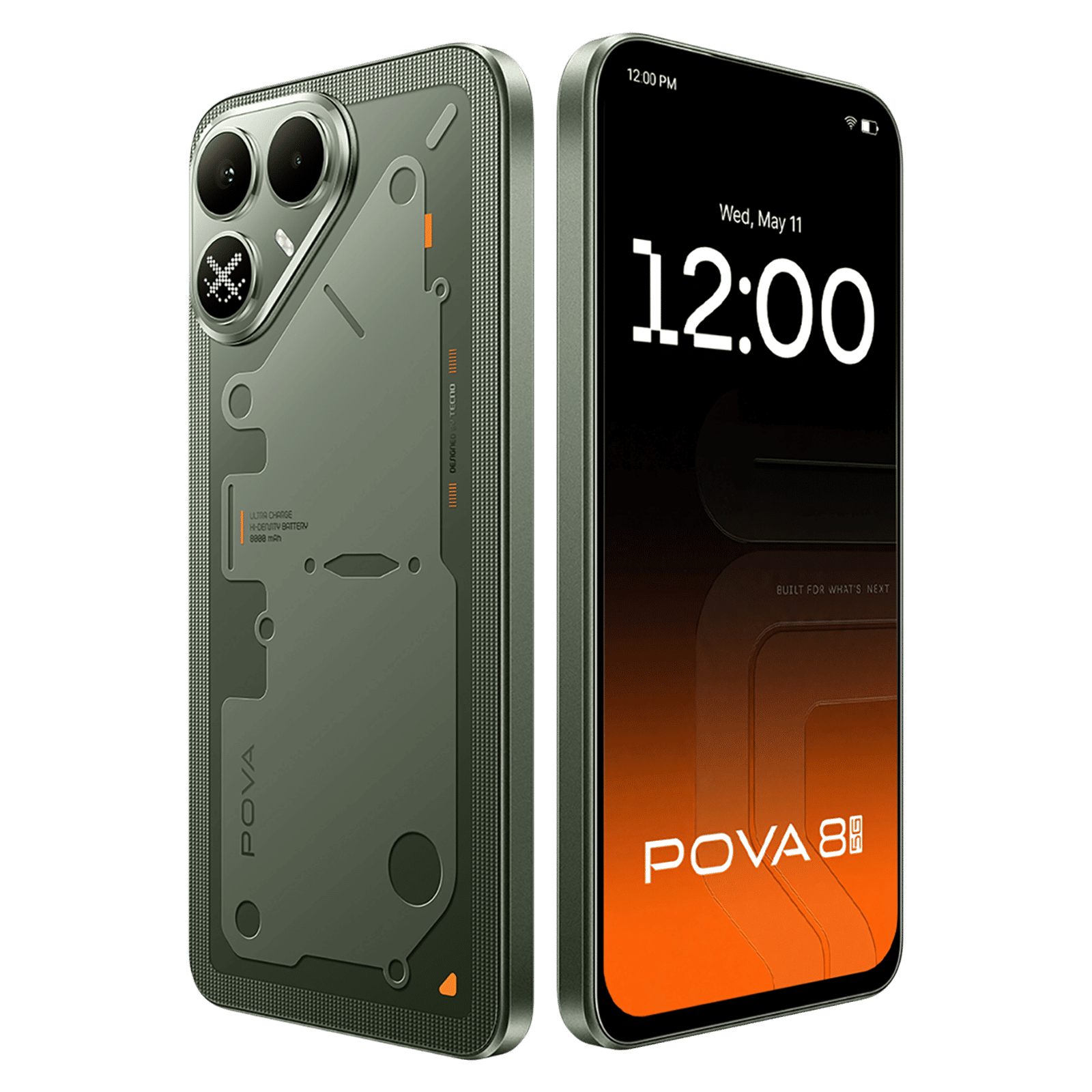 TECNO POVA 8 5G (6GB RAM, 128GB, Terminal Green)_5