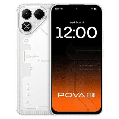 TECNO POVA 8 5G (6GB RAM, 128GB, 16 Bit White)