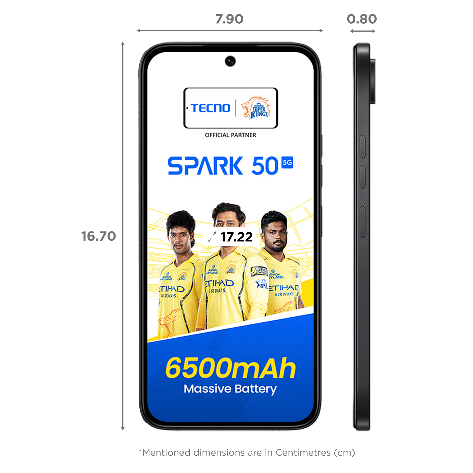 TECNO SPARK 50 5G (4GB RAM, 128GB, Ink Black) TECNO SPARK 50 5G (4GB RAM, 128GB, Ink Black)_2