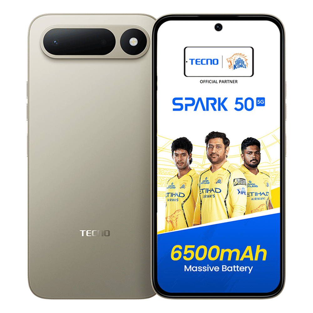 TECNO SPARK 50 5G (4GB RAM, 128GB, Champagne Gold)_1