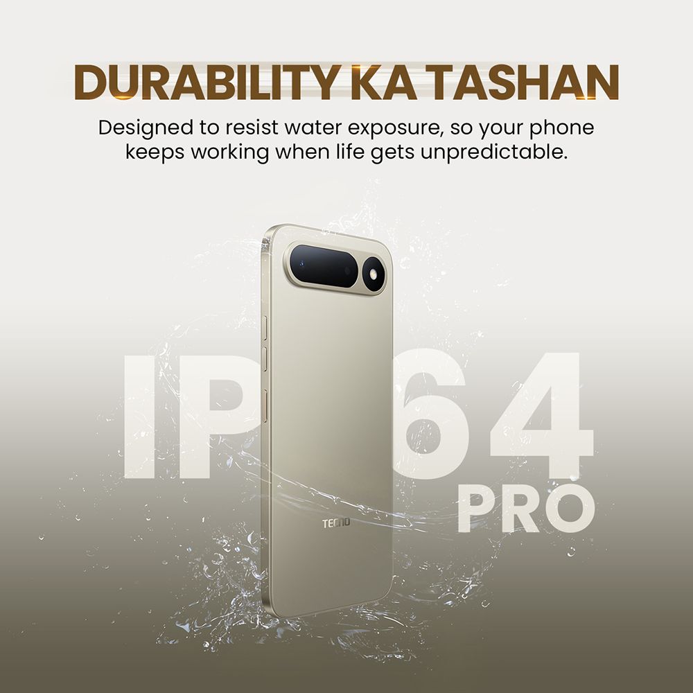 TECNO SPARK 50 5G (4GB RAM, 128GB, Champagne Gold)_9