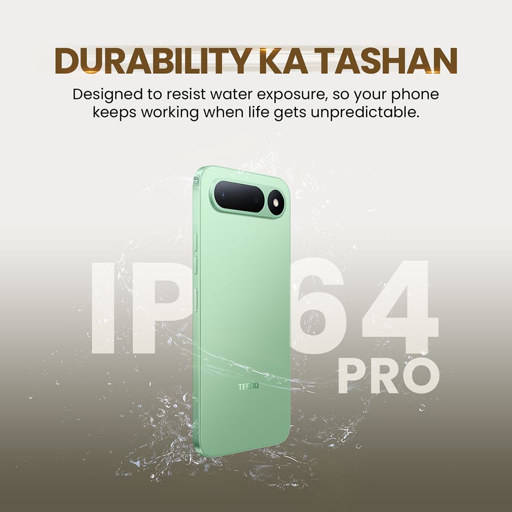 TECNO SPARK 50 5G (4GB RAM, 128GB, Mint Green)_9
